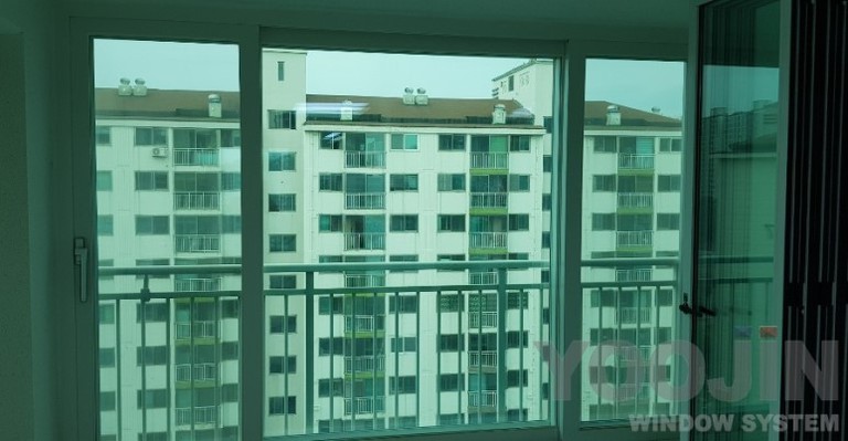 청주가경주공3단지 아파트 KCC창호 교체 공사 현장