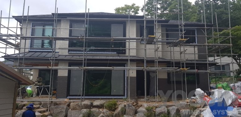 대전시 서구 정림동 목조주택 신축현장을 소개합니다. 유진창호시스템 with KCC창호