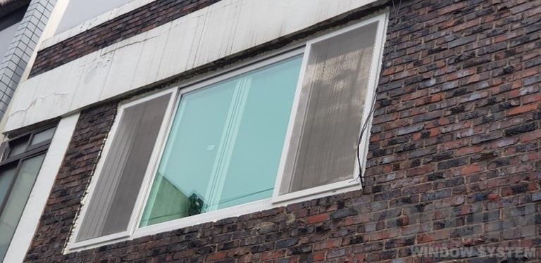 청주육거리종합시장 KCC창호 교체 현장